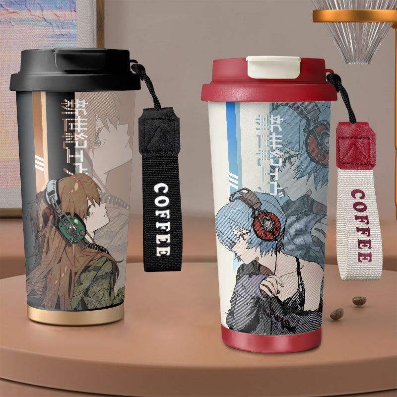 EVA绫波丽明日香水杯双饮