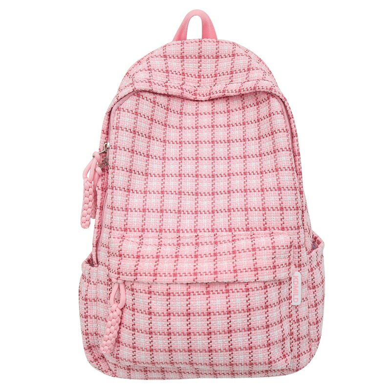 书包女生in风韩版初中高中生大容量双肩包简约中学生小清新背包女