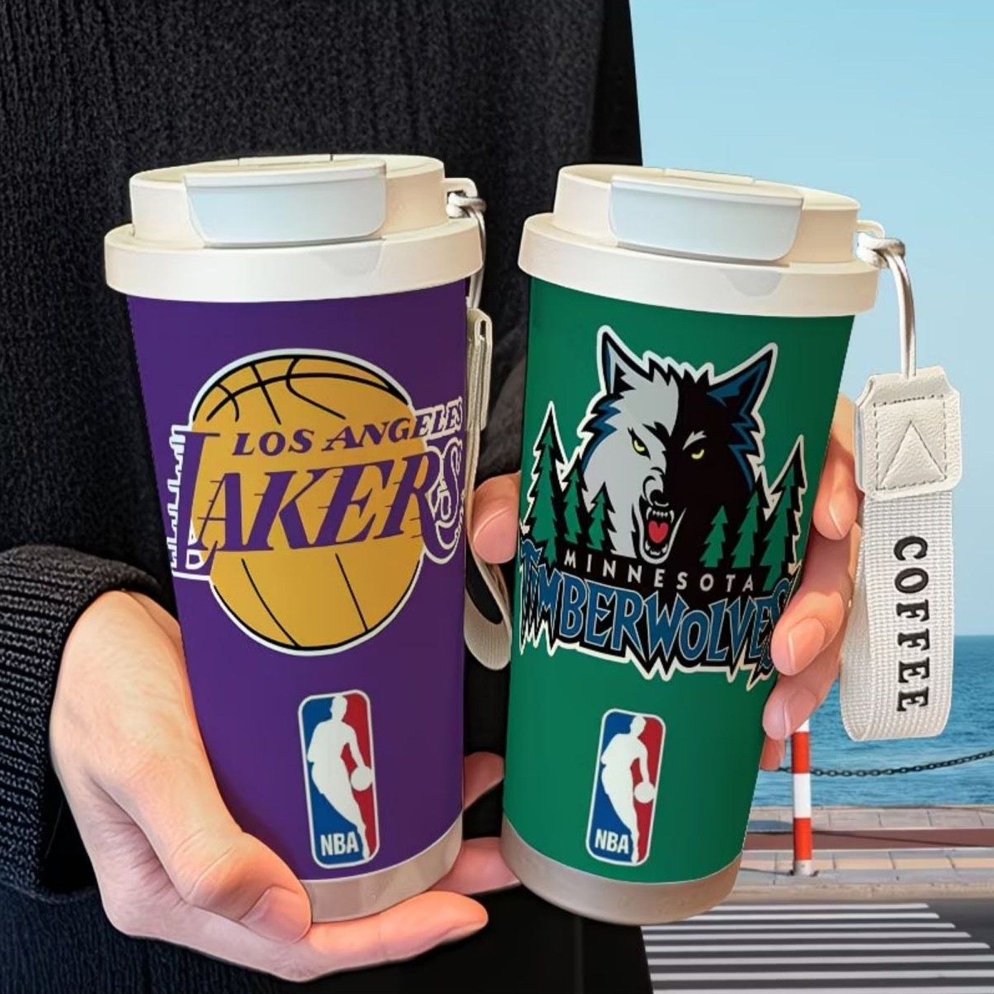 NBA森林狼队湖人保温杯31