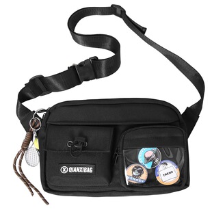 帆布包女斜挎包潮牌高级感情侣单肩包新款大容量男学生背包女双肩