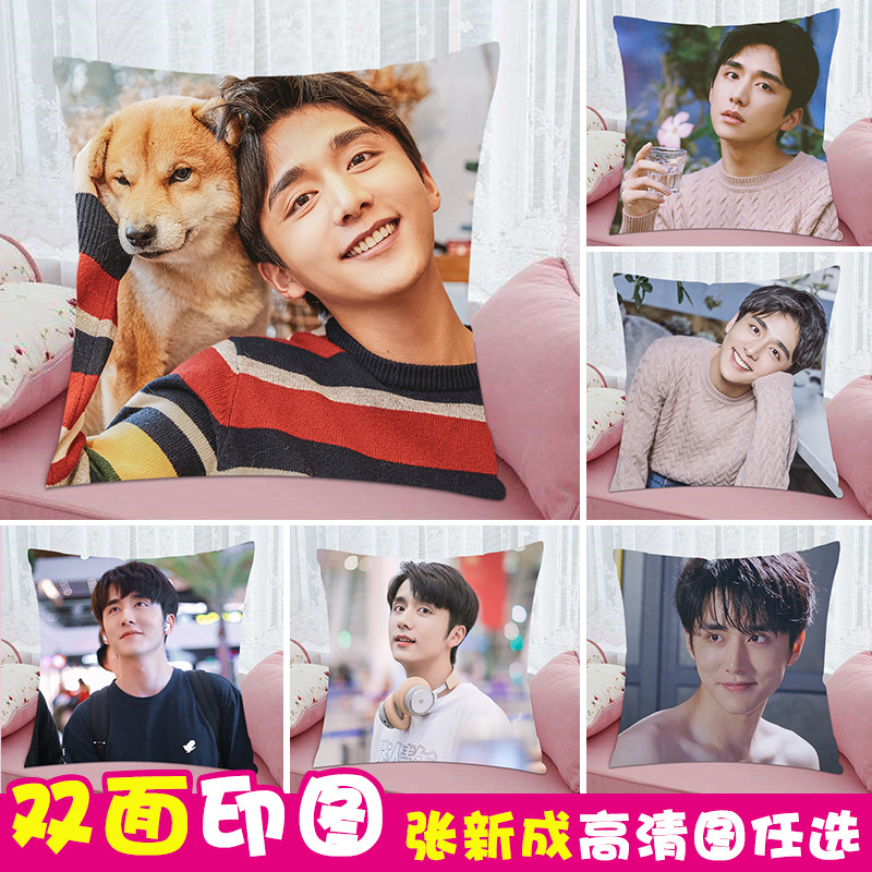 张新成手办周边抱枕diy冰