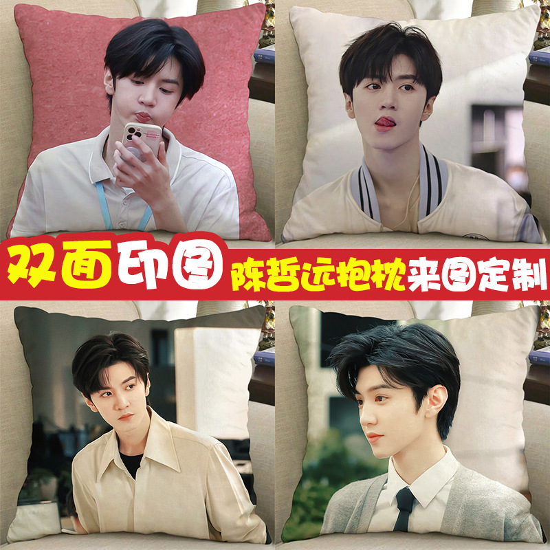 陈哲远手办周边抱枕diy偷