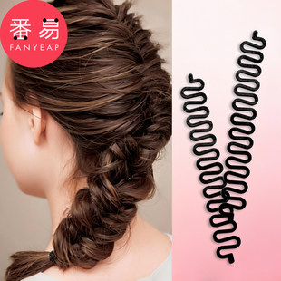 编发器A1pq808 懒人鱼骨辫编发器蜈蚣侧边辫瀑布辫造型编发工具