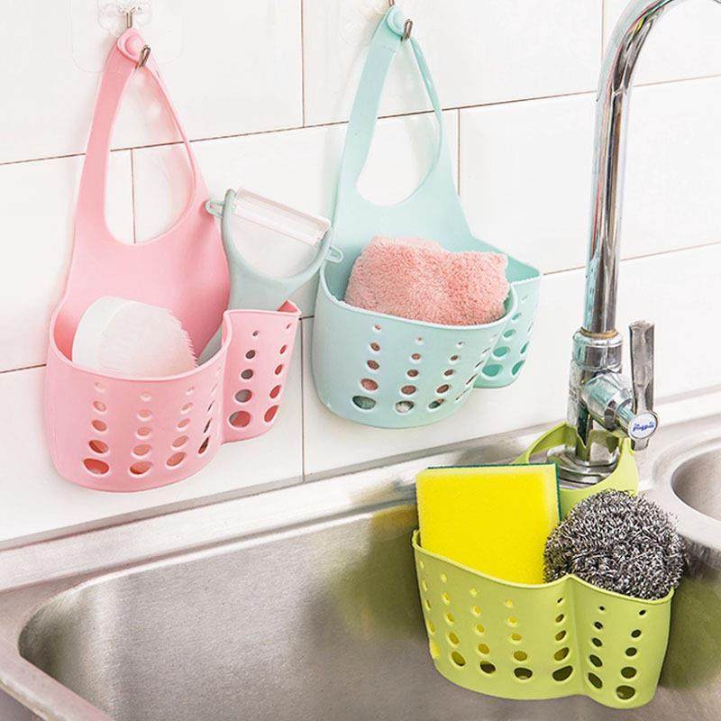 厨房水槽收纳挂篮塑料洗碗海绵挂袋水池沥水架置物架水龙头沥水篮,厨房/烹饪用具,水槽置物架,淘宝优惠券,粉丝福利购,淘宝优惠卷