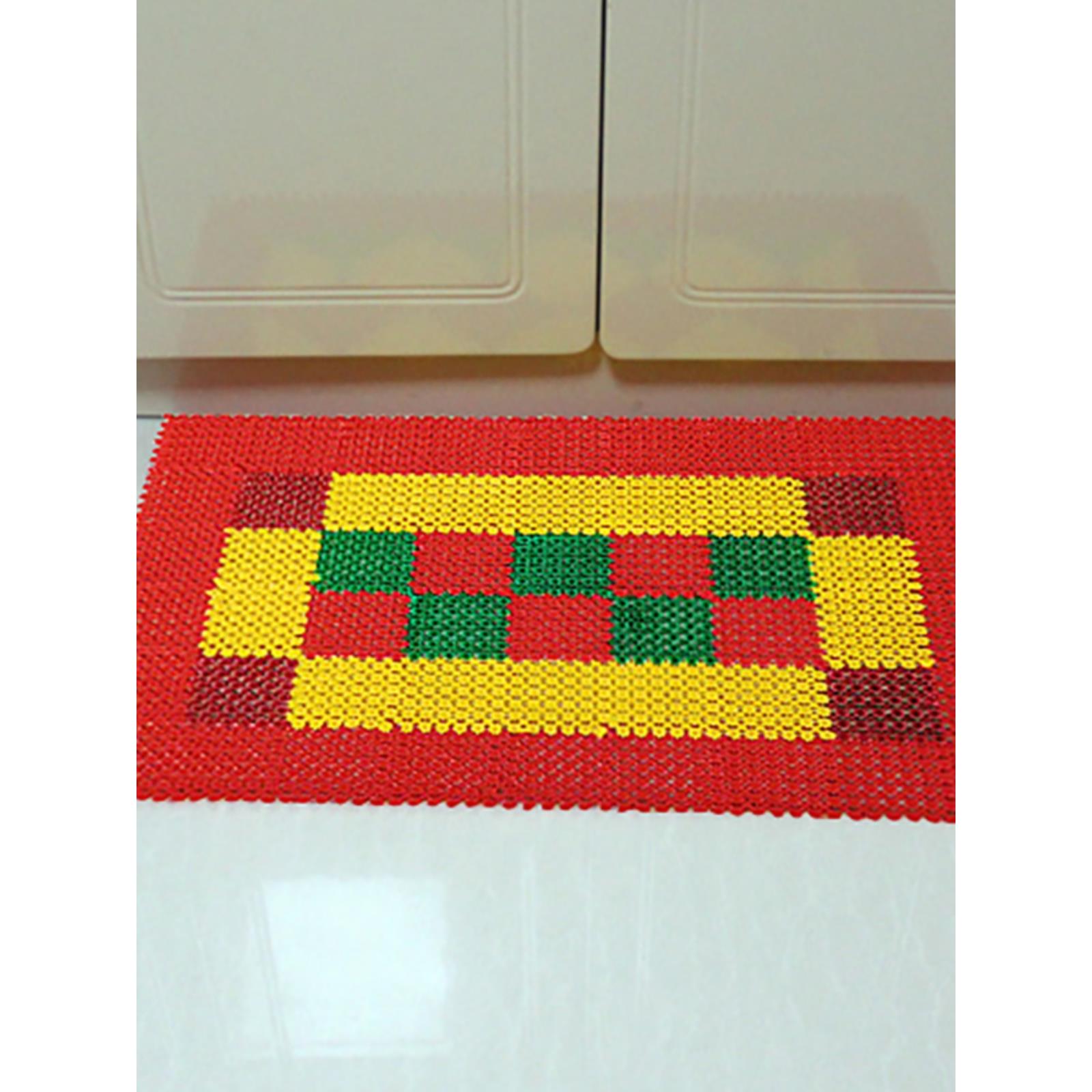 浴室防滑防水门垫入口门刮泥和泥土脚垫防真草坪软塑料厨房地板垫