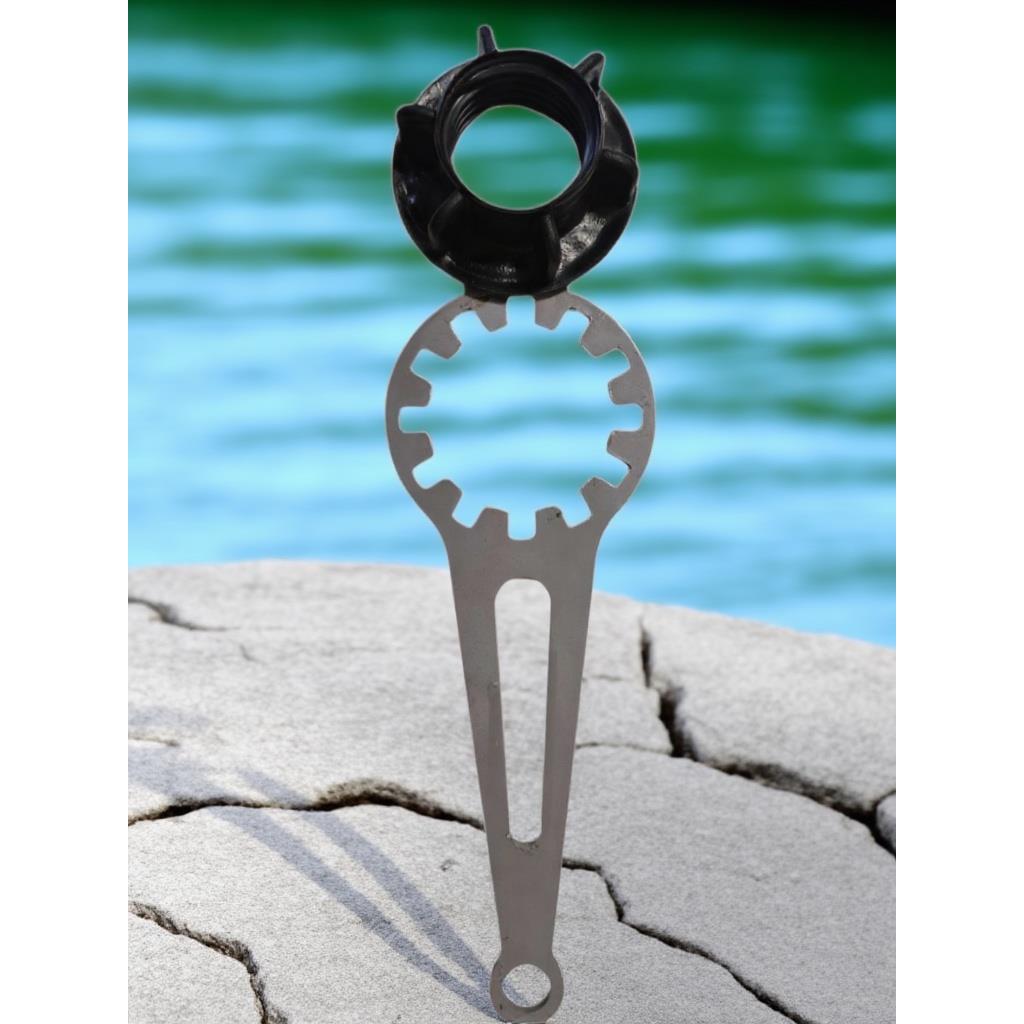 水上浮筒M45塑料螺栓螺母专用扳手摩托艇泊位浮动码头厂家直销