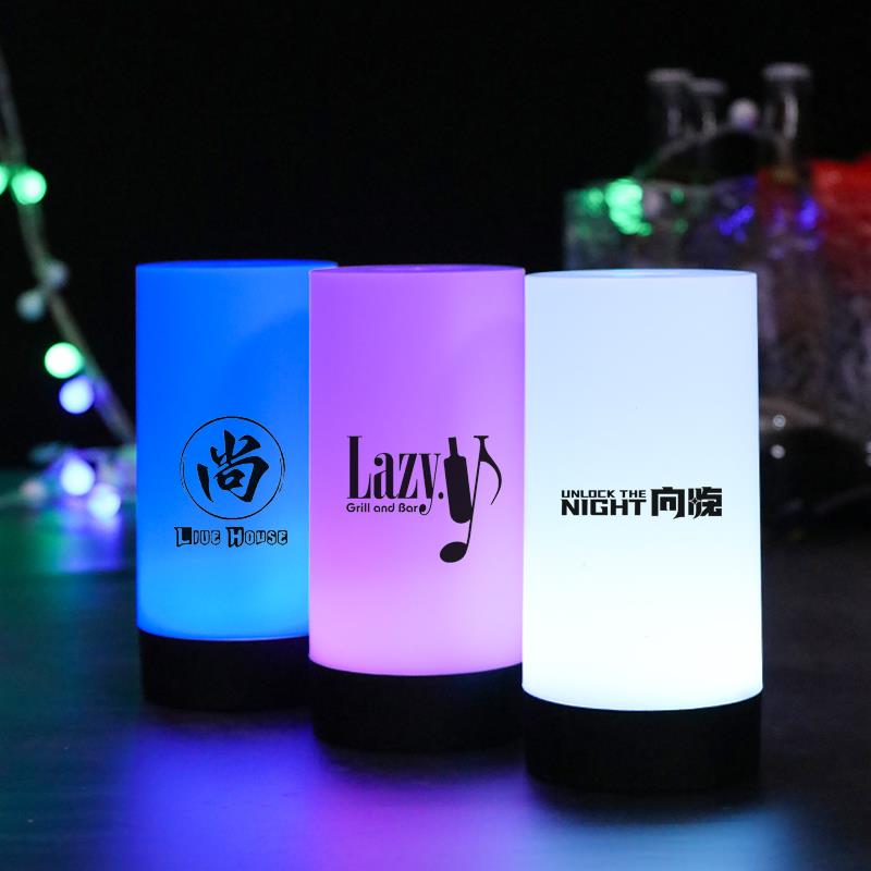 酒吧LED充电台灯氛围清吧桌灯装饰定制狼人杀号码灯桌游剧本杀灯