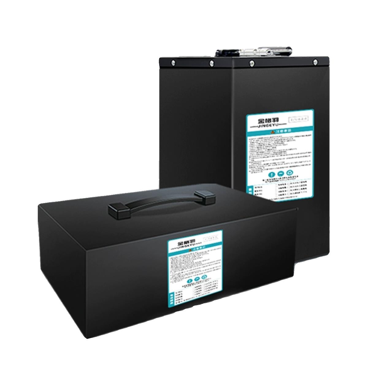 电动车48V磷酸铁锂锂电池6072V两轮电瓶车外卖三元锂锂电电池