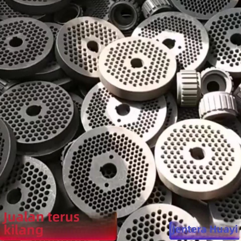 【工厂直发】饲料颗粒机磨盘配件铬锰钛合金高温淬火硬度高寿命长