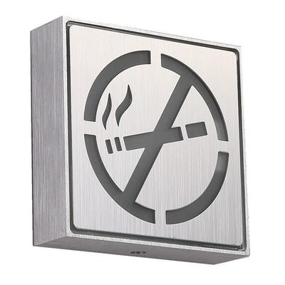 拉丝铝小方盒圆形EXIT外贸标志灯疏散指示灯安全出口