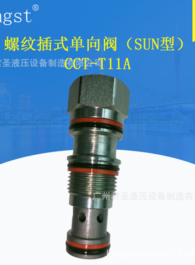 螺纹插式单向阀（SUN型）CCV-T11A/T2A/T17A/T19A