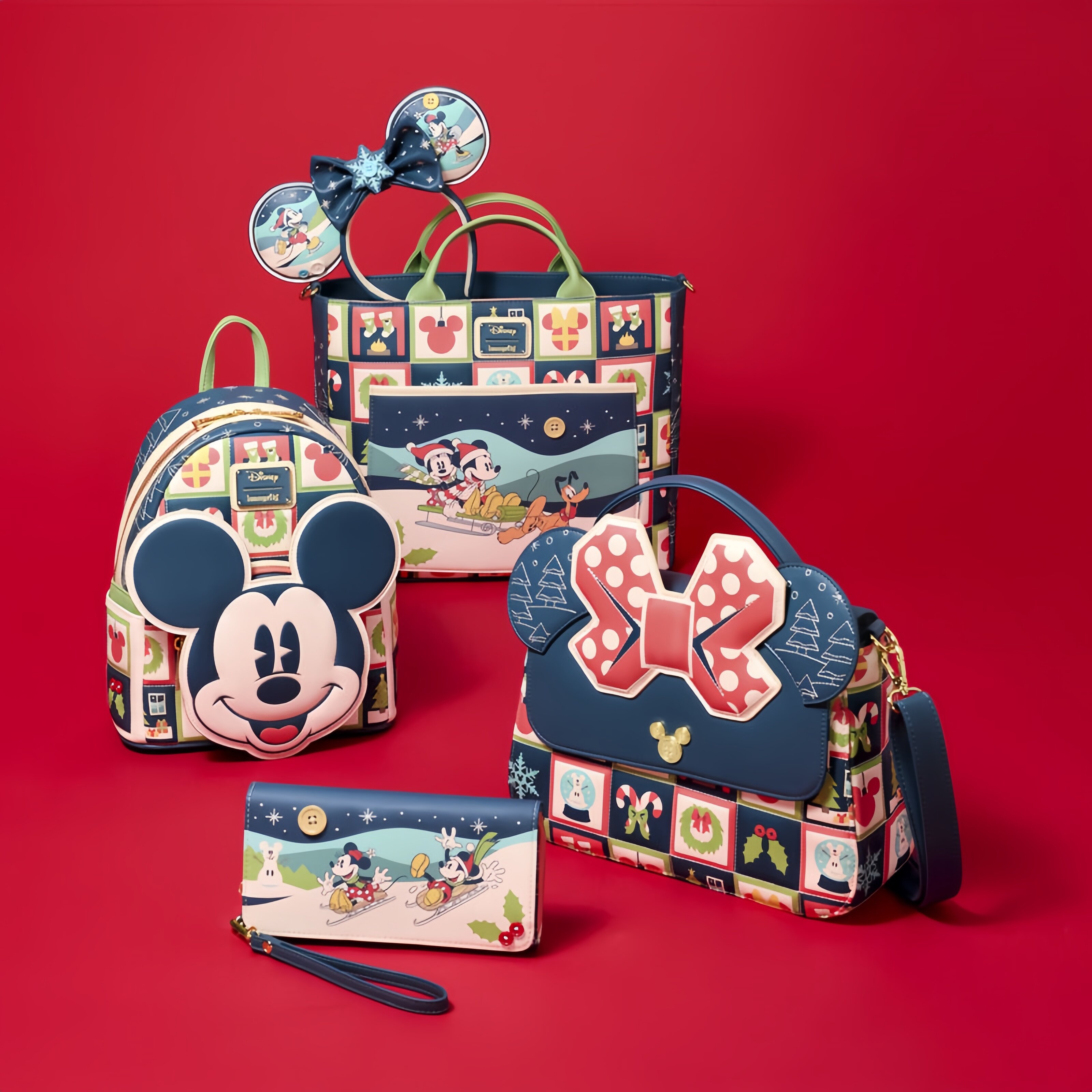 迪士尼米老鼠米奇圣诞礼物包包