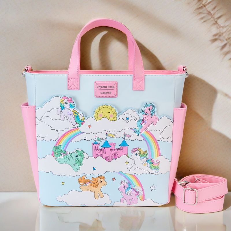 小马宝莉正版周边托特包女斜挎包