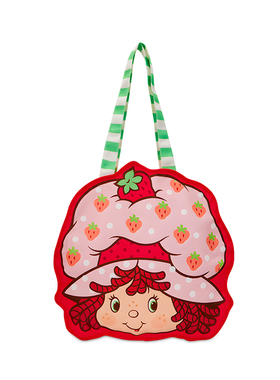 Loungefly草莓甜心正版周边卡通帆布托特包女大容量手提包单肩包