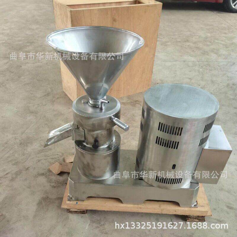 杏仁生姜大蒜研磨机果汁糖浆坚果果酱胶体机辣椒玫瑰花生酱骨泥磨