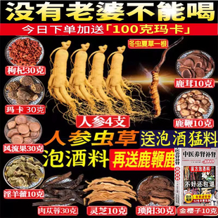 泡酒药材补肾壮阳旗舰店持久特级男用强身健体酒料医书滋补专用全