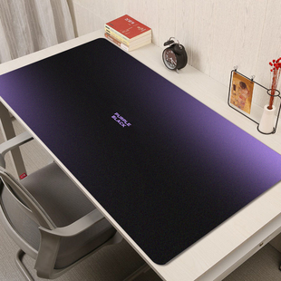 鼠标垫高级感渐变鼠标垫黑粉色彩极简风大号电竞办公宿舍键盘桌垫