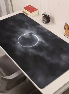 星空鼠标垫超大号男生电竞技游戏键盘桌垫橡胶底防滑锁边女生办公
