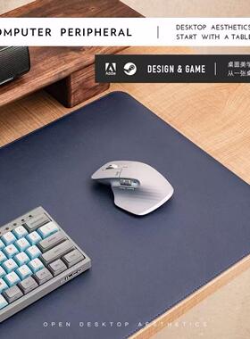 橡胶鼠标垫超大号电脑桌垫老板办公室桌面垫键盘书桌垫子桌布防水