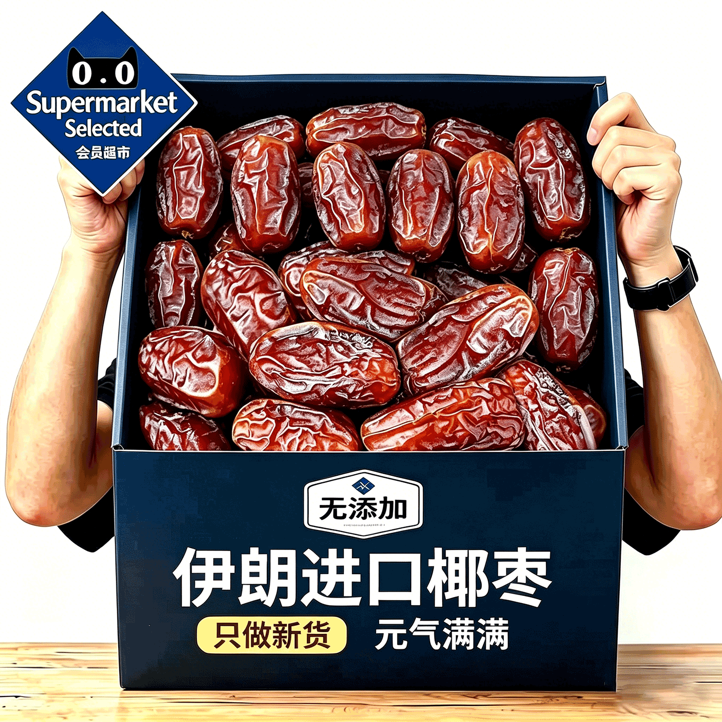 【伊朗进口】大颗粒黄金黑椰枣