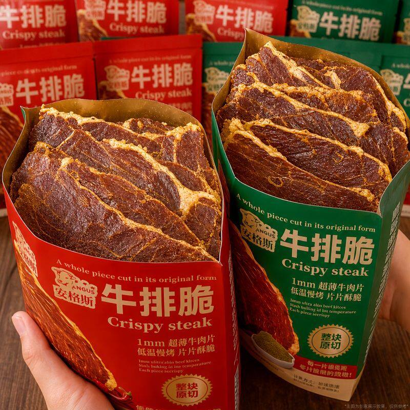 【会员超市同款】安格斯牛排脆