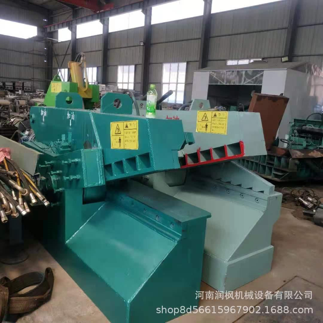 回收站金属管材切断机 钢板螺纹钢剪切机 圆钢自行车架鳄鱼剪