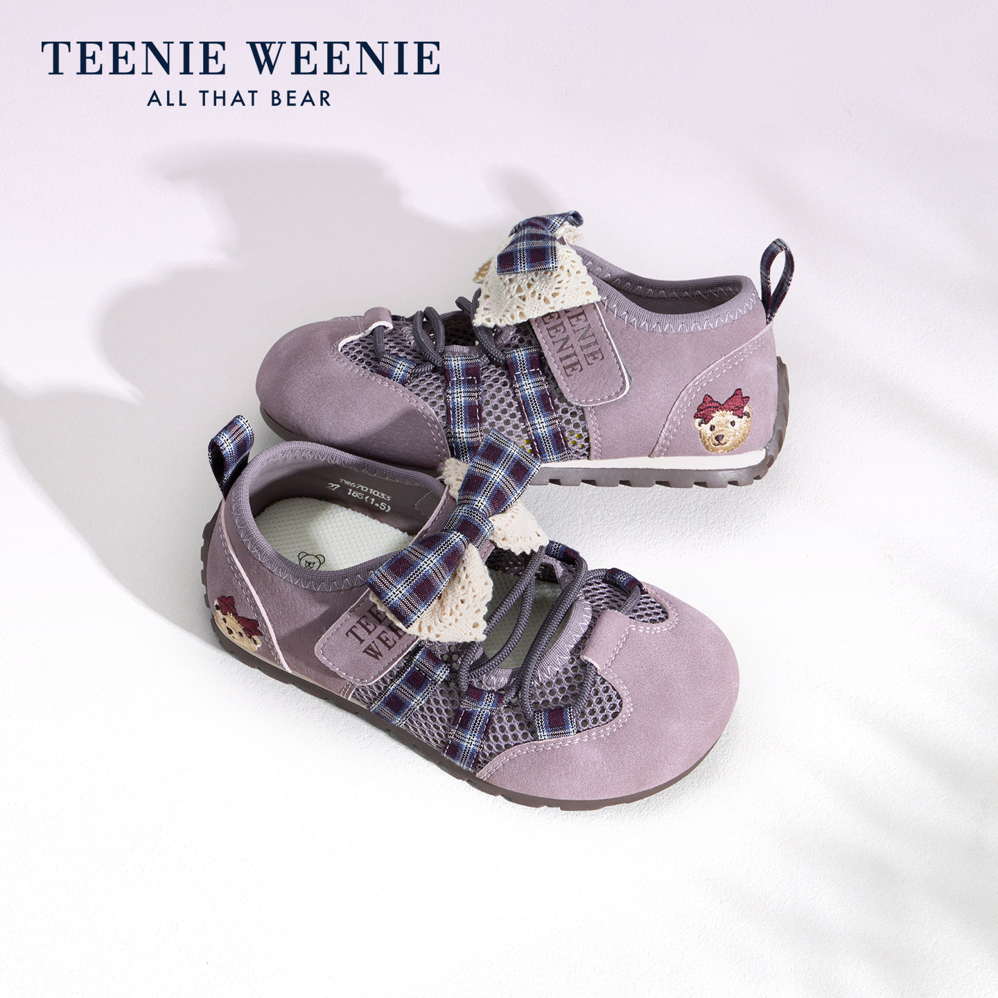 TeenieWeenie女童玛丽珍小皮鞋