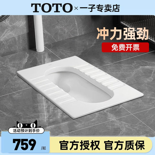TOTO蹲便器CW11B商场厕所