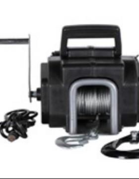 工厂价12V5000磅电动船用绞盘