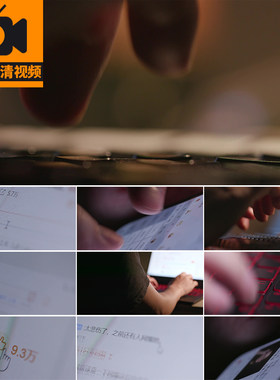 4K网络暴力键盘侠电脑手机打字评论侮辱黑粉言论发表评价视频素材