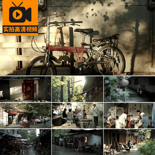 百姓街景市井人文日常生活人物人间城市烟火气息实拍高清视频素材