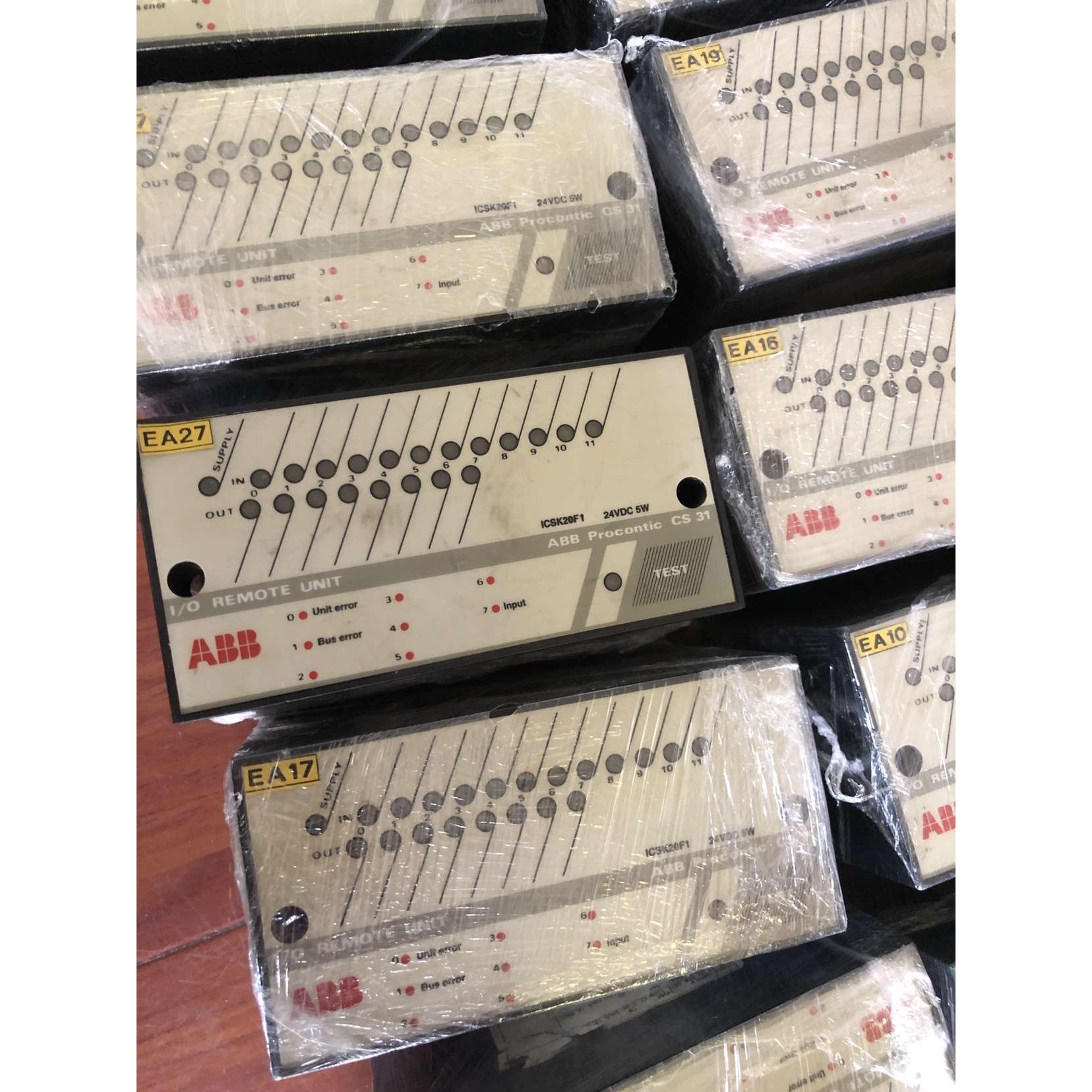 ABB procontic CS 31 I/O 远程设备型号 : icsk 20f1