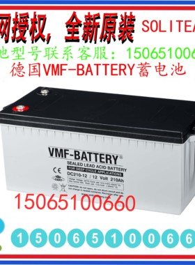 德国VMF-BATTERY蓄电池DC210-12 12V210AH免维护 机房UPS直流屏