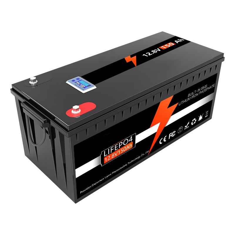 12V150Ah观光车汽车货车轮椅卡丁车大容量磷酸铁锂电池