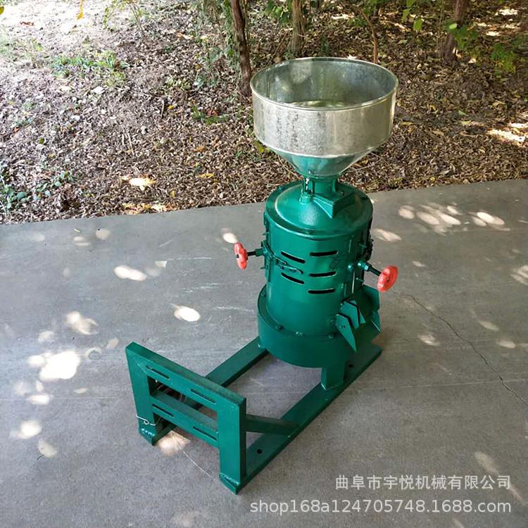 立式水稻碾米机 稻谷脱壳机 家用小型打谷机
