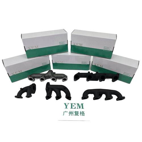 挖掘机发动机配件排气支管适用卡特C2.2