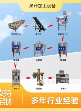 小型木瓜汁生产线标准化蔬菜汁学校实训线黄金梨汁饮料生产设备
