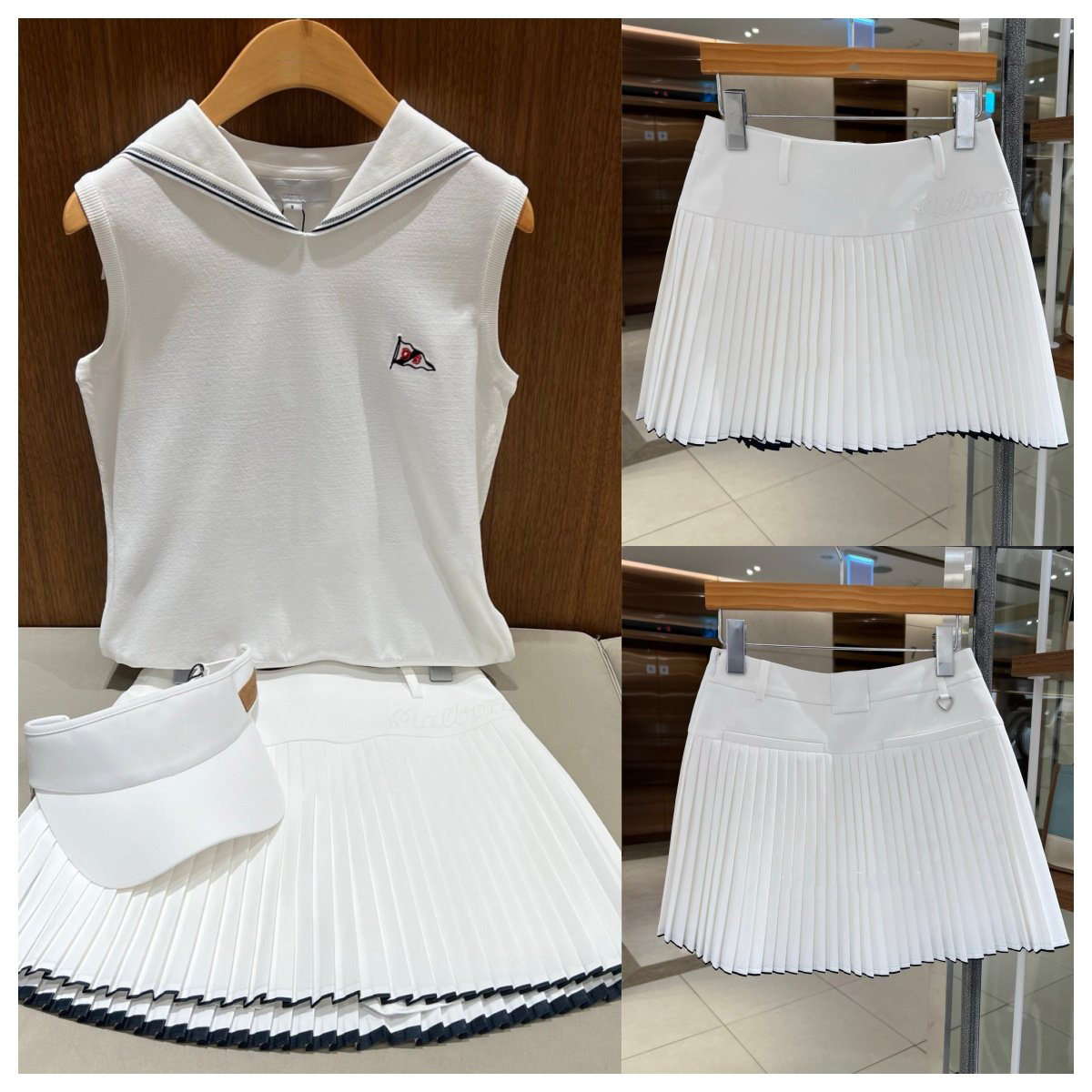 韩国高尔夫球服女士短裙26春季气质百搭字标半身裙防走光百褶裙子,运动/瑜伽/健身/球迷用品,高尔夫裙,淘宝优惠券,粉丝福利购,淘宝优惠卷