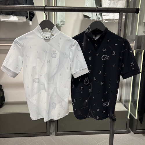 女士高尔夫球服冷感速干短袖