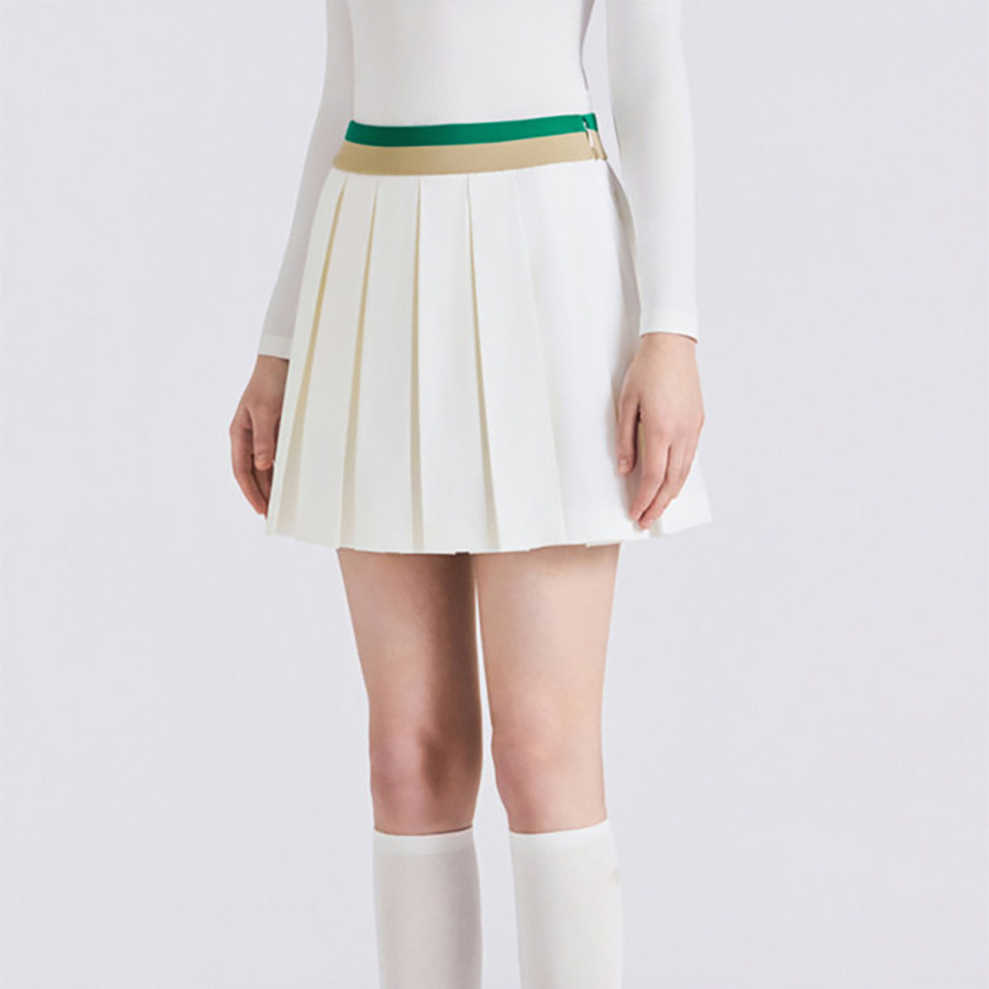 高尔夫服装女士防走光短裙
