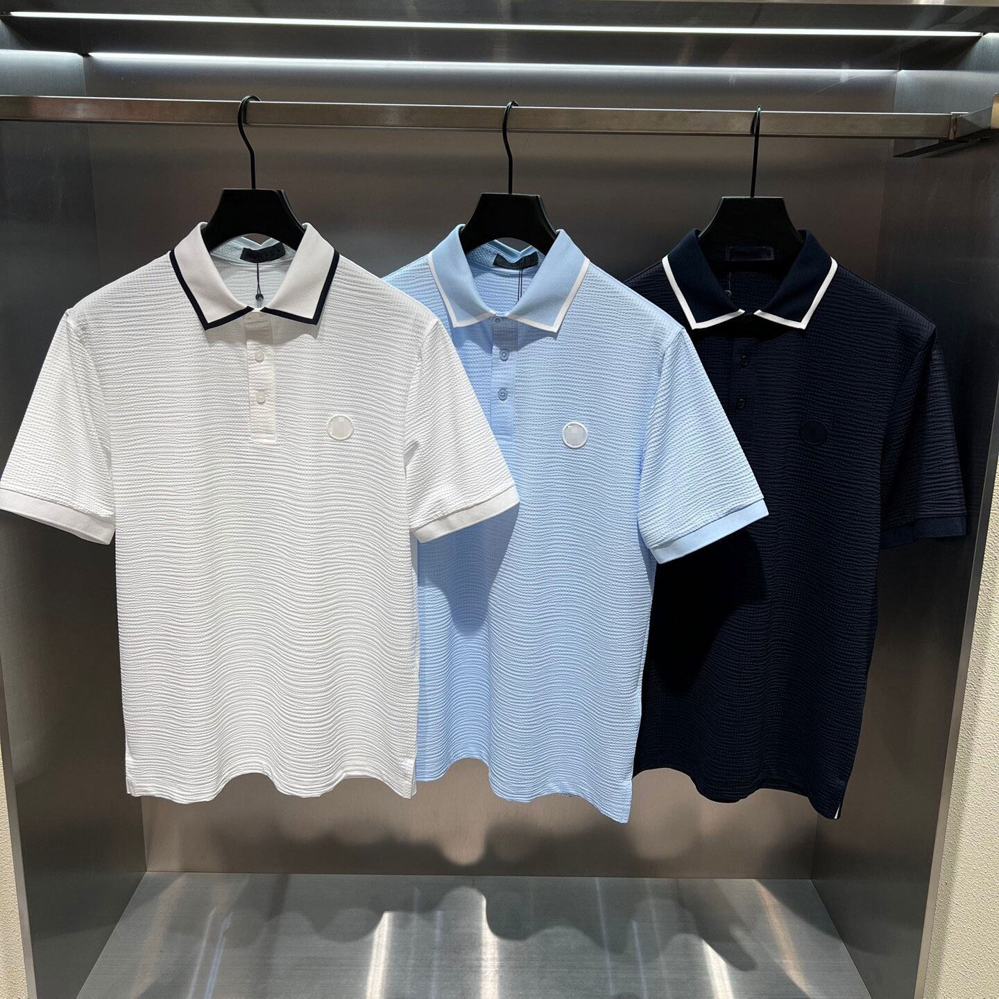 男士高尔夫速干短袖polo衫