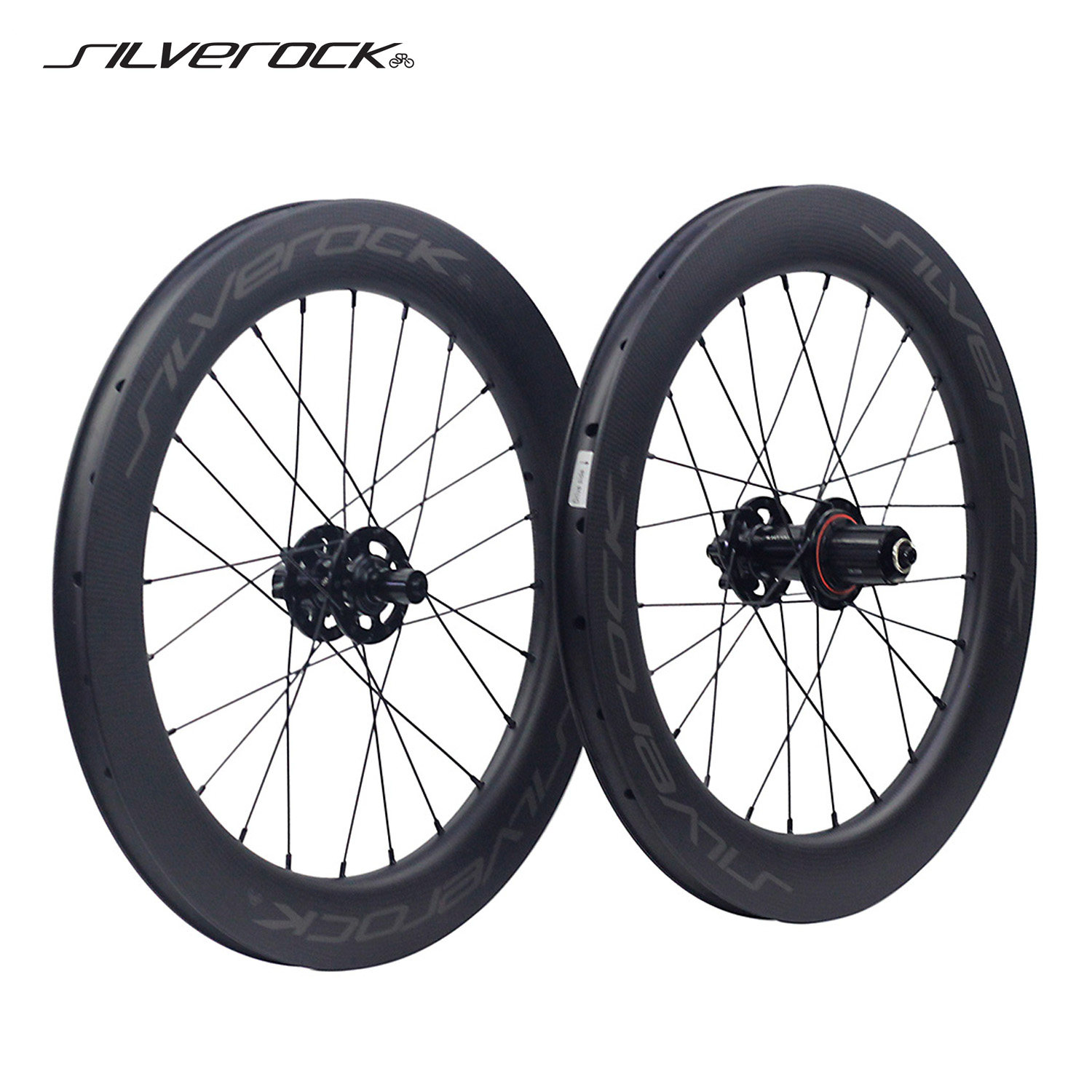 SILVEROCK20寸406鸟车碟刹轮组