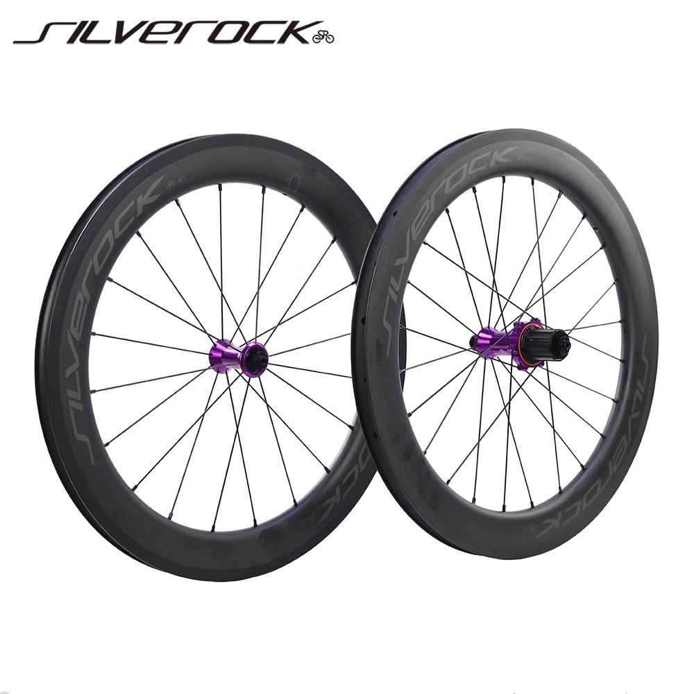 SILVEROCKSR50碳纤直拉圈刹轮组