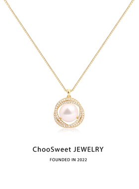 天然淡水珍珠轻奢小众项链