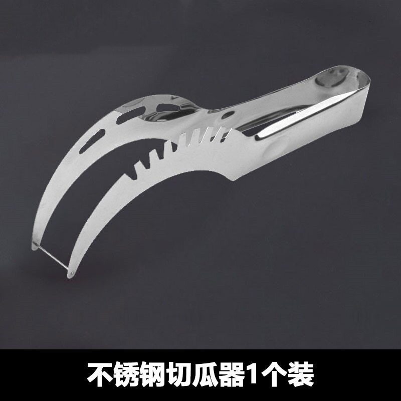 不锈钢切西瓜块神器马赛克分割器家用吃瓜叉切瓜勺子工具取肉器