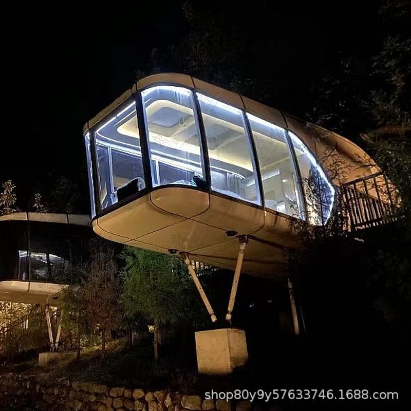 太空舱民宿 方舱 阳光房 度假村网红旅游景点民宿 景区餐厅别墅