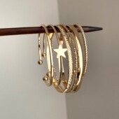 Wish Vintage古着 Star Trajectory手镯