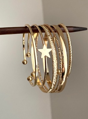 Vintage古着 Star Wish Trajectory手镯