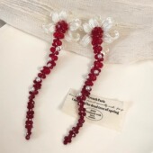 Vintage古着 Tears Iris耳饰