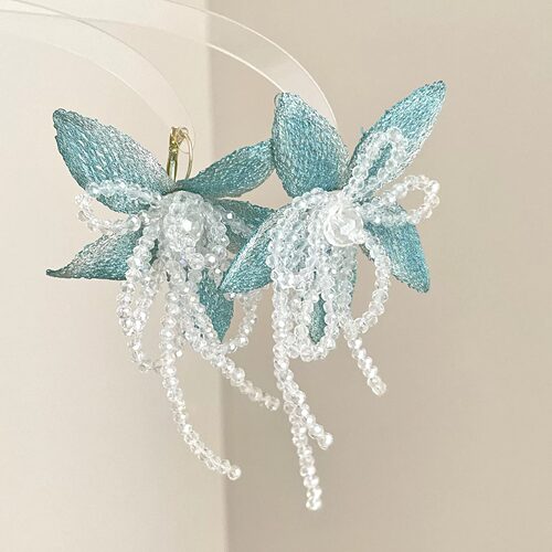Vintage古着 Mist Bloom Trail耳饰